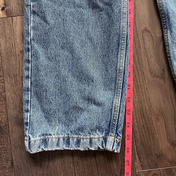 Zara Denim Utility Jumpsuit NWT Button Front Size S Blue Cotton One Piece - Picture 7 of 7